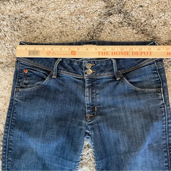 HUDSON Collin Flap Skinny Ankle Jeans | Raw Hem | SRDN Wash | Size 30 - Picture 8 of 13